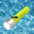 Torche de lampe de poche de plongée 150 lumen sous les lumières de plongée sous-marine
